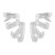 creative personality temperament Ear clip ear stud fashion woman occidental style brief Earring