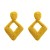 autumn earrings occidental style exaggerating Earring woman Bohemia rhombus earring