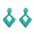 autumn earrings occidental style exaggerating Earring woman Bohemia rhombus earring