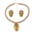 trend earrings necklace set woman exaggerating occidental style punk wind Alloy skull