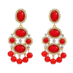  exaggerating occidental style earrings retro tassel Earring woman Bohemia eth..