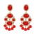  exaggerating occidental style earrings retro tassel Earring woman Bohemia ethnic style