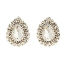 ( white)occidental style exaggerating earrings drop ear stud woman super claw ..