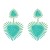  earrings occidental style exaggerating Earring woman multilayer triangle sun flower earringearrings