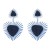  earrings occidental style exaggerating Earring woman multilayer triangle sun flower earringearrings