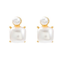 Autumn and Winter Alloy embed Pearl earrings bracelet necklace set lady trend ..