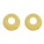  Alloy earrings occidental style Earring woman fashion pattern Round Metal exaggerating ear studearrings