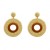 autumn earrings Round earring woman occidental style exaggerating Bohemiaearrings