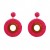 autumn earrings Round earring woman occidental style exaggerating Bohemiaearrings