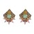  occidental style exaggerating earrings fully-jewelled Earring woman fashion Bohemia ear stud
