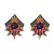  occidental style exaggerating earrings fully-jewelled Earring woman fashion Bohemia ear stud