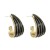  enamel earrings occidental style Earring lady elegant temperament color Stripe