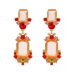 medium earrings occidental style retro Earring woman fashion palace wind elega..