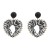 autumn earrings heart-shaped Earring woman occidental style exaggerating Bohemian style