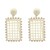 autumn earrings square Earring woman occidental style Bohemian style