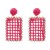 autumn earrings square Earring woman occidental style Bohemian style