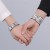  occidental style fashion lovers bracelet leopard leather Rivet man woman