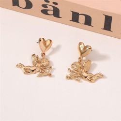  temperament all-Purpose trend fashion samll gold earrings ear stud Earring