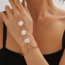  temperament trend Pearl head bracelet