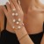  temperament trend Pearl head bracelet