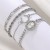  Alloy set bangle four  punk creative bracelet set occidental style
