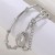  Alloy set bangle four  punk creative bracelet set occidental style