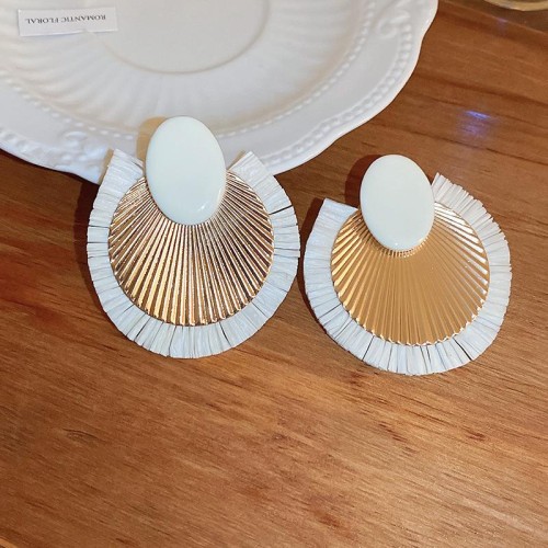 Bohemia wind Round flowers earrings occidental style fashion samll temperament high Earring woman