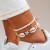 occidental style  wind Shells bracelet  Bohemia weave beads starfish
