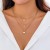 occidental style all-Purpose imitate Pearl butterfly necklace set  retro brief Rhinestone tasselnecklace