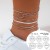 occidental style  leisure Rhinestonenklet foot  brief snake chain chain Anklet