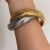 occidental style wind personality fashion snake Double circle twining elasticity bangle temperament woman