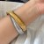 occidental style wind personality fashion snake Double circle twining elasticity bangle temperament woman