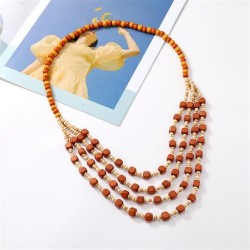 occidental style fashion fashion Bohemian style fashion multilayer beads neckl..
