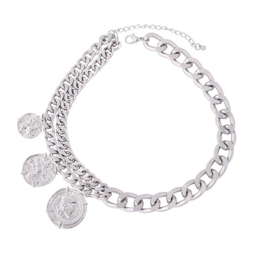 occidental style pendant chain head necklace clavicle chain woman
