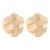 occidental style exaggerating temperament elegant big flowers woman earrings flowers earrings