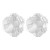 occidental style exaggerating temperament elegant big flowers woman earrings flowers earrings