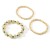 Bohemia ethnic style beads bracelet  retro atmospheric samll elasticity woman
