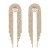 E occidental style fashion claw chain fully-jewelled tassel long style earrings  elegant temperament earring