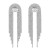 E occidental style fashion claw chain fully-jewelled tassel long style earrings  elegant temperament earring