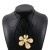  exaggerating pattern Irregular flowers love pendant necklace  temperament belt chain