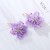 occidental style creativeins wind exaggerating flowers earrings  handmade beads Bohemia high