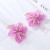 occidental style creativeins wind exaggerating flowers earrings  handmade beads Bohemia high