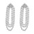 fashion occidental style earrings chain tassel Earring woman Rhinestone diamond banquet
