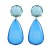 Autumn and Winter exaggerating occidental style earrings woman Round drop resin color earring Bohemia