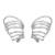 Autumn and Winter Alloy earrings exaggerating occidental style Earring woman brief multilayer cirque