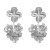 Autumn and Winter Alloy earrings flowers Earring woman trend occidental style exaggerating Metal