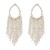 super claw chain exaggerating occidental style earrings woman drop Alloy Rhinestone tassel Earring bride