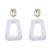 Autumn and Winter velvet earrings occidental style Earring lady weave