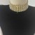 occidental style exaggerating personality multilayer flash diamond Word necklace fashion temperament Ladies wind