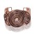 retro punk wind Metal bangle  multilayer watch-face surround opening